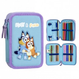 Estojo escolar duplo Bluey...