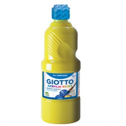 Guache Liquido Giotto Acrílico 500ml Amarelo