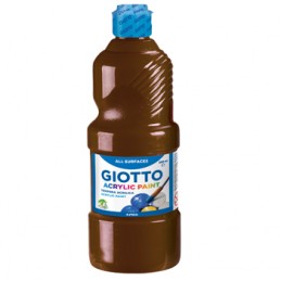 Guache Liquido Giotto Acrílico 500ml castanho