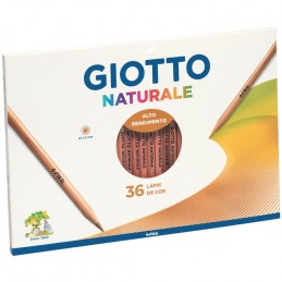 Caixa 36 lápis Giotto Naturale 3,3mm