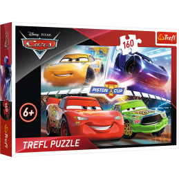 Puzzle 160 peças Trefl Cars 3
