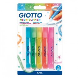 Marcador Giotto Glitter Neon