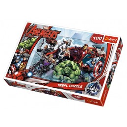 Puzzle 100 peças Avengers...