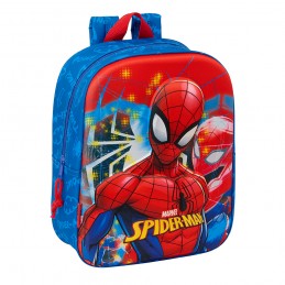 Mochila Infantil Spiderman 3D
